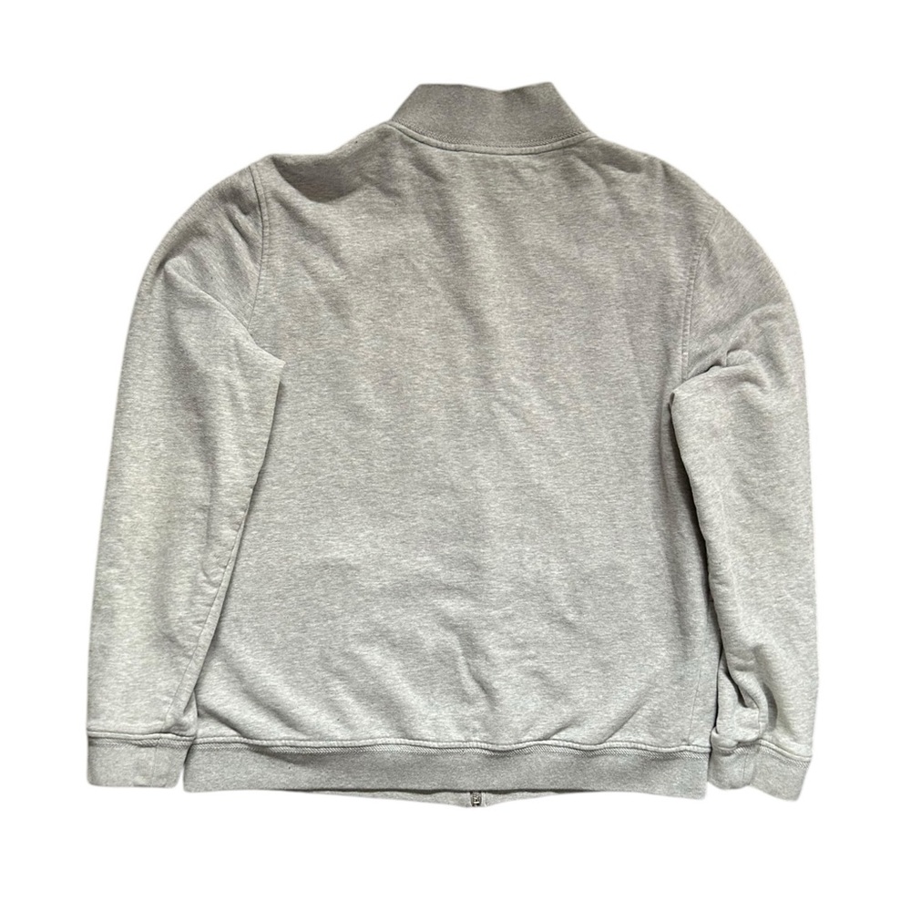 Belstaff Full Zip Sweatshirt Grey 100% Cotton Fleece Casual Sporty Active XXL - Picture 2 of 13